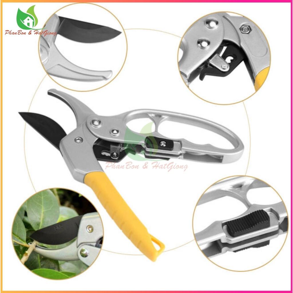 Kéo Cắt Tỉa Cành Cây, Kìm Tỉa Cây Cao Cấp HSS, Kéo Cộng Lực Cắt Cành SK-8 Nhập Khẩu, Kéo Cắt Tỉa Bonsai Cao Cấp - Shop Phân Bón và Hạt Giống