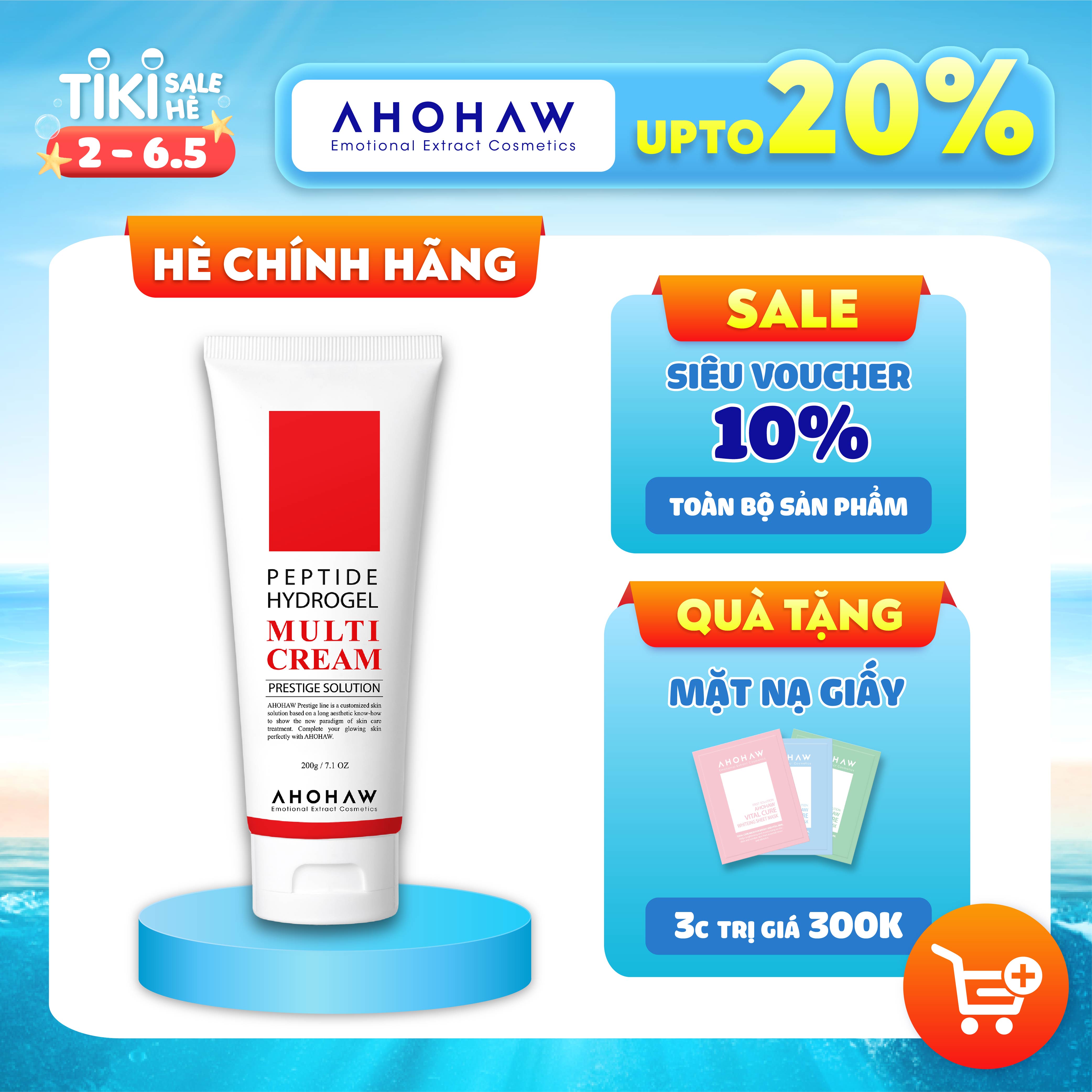 Kem Dưỡng Đa Chức Năng Ahohaw Prestige Solution ( 200g ) - Hàng Chính Hãng