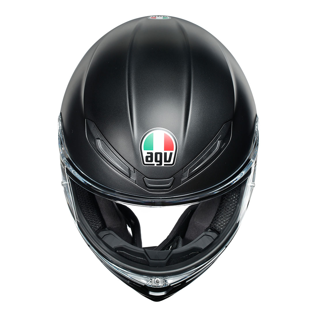 Nón Bảo Hiểm Fullface - AGV K6 MATT BLACK - Hàng Nhập Khẩu Thương Hiệu Ý