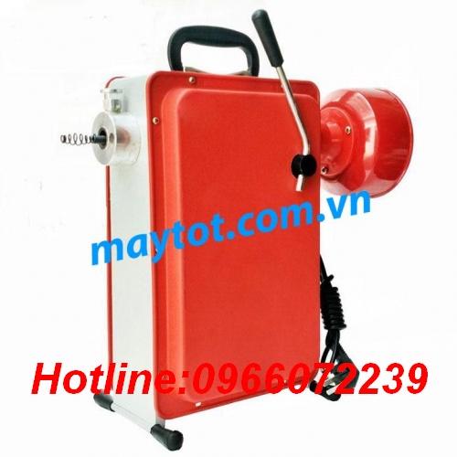 Máy thông tắc cống GQ100 - công suấ 900w (thông tắc, thông nghẹt cống, chậu rửa, thoát sàn, nhà vệ sinh)