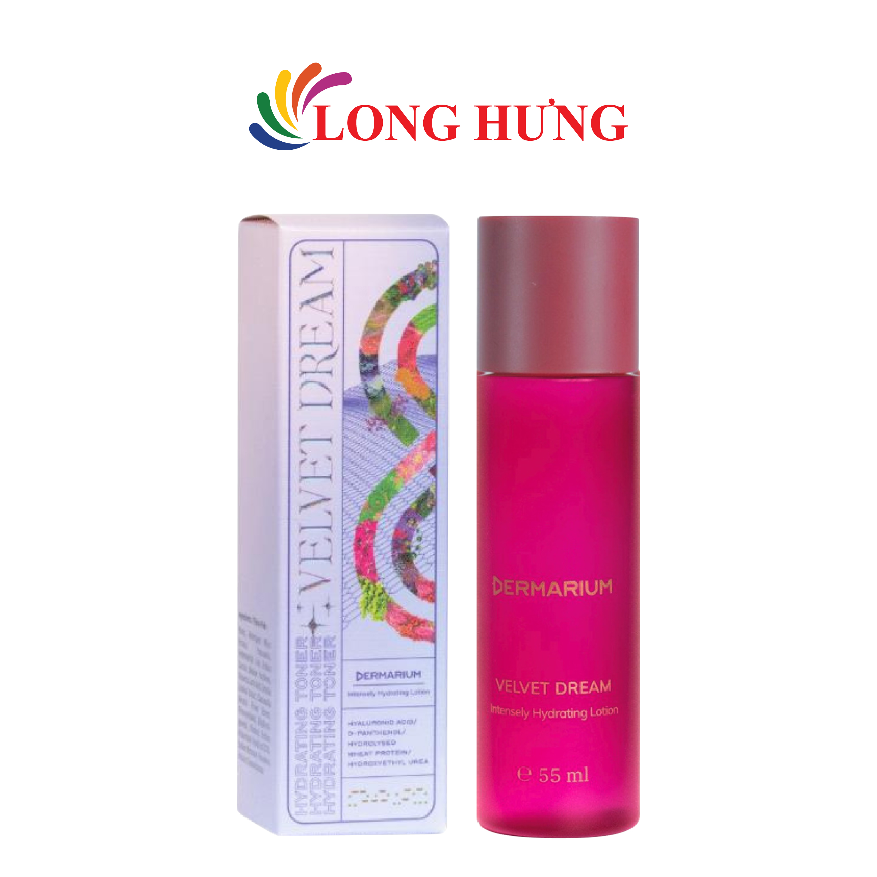 Toner dưỡng ẩm Dermarium Velvet Dream (55ml/150ml) - Hàng chính hãng