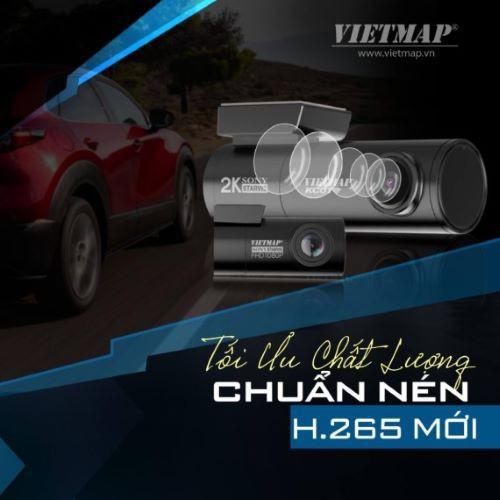 CAMERA HÀNH TRÌNH VIETMAP KC01,CAMERA GHI HÌNH KÉP TOÀN CẢNH TRƯỚC &amp; SAU BẢO HÀNH 12 THÁNG