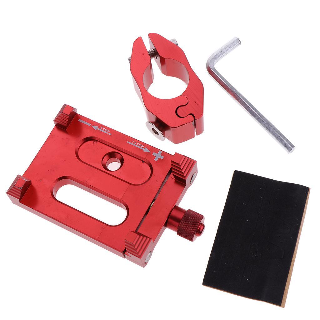 Motorcycle Bicycle Cell Phone Holder, Aluminum Adjustable Phone Mount, Bike Handlebar Cell Phone Holder For iPhone