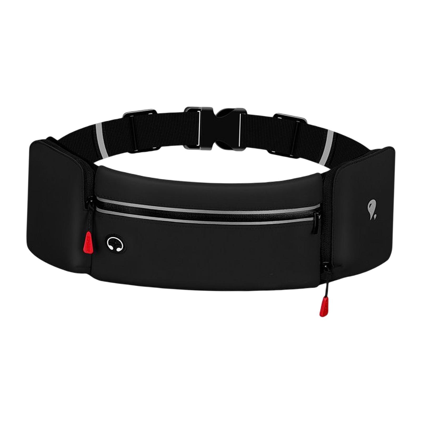 Sports Running Belt Waist Bag, Waterproof Running Belt Waist Pack Outdoor Phone Waist Bag for Jogging Riding Fitness Exercise Kids Adults