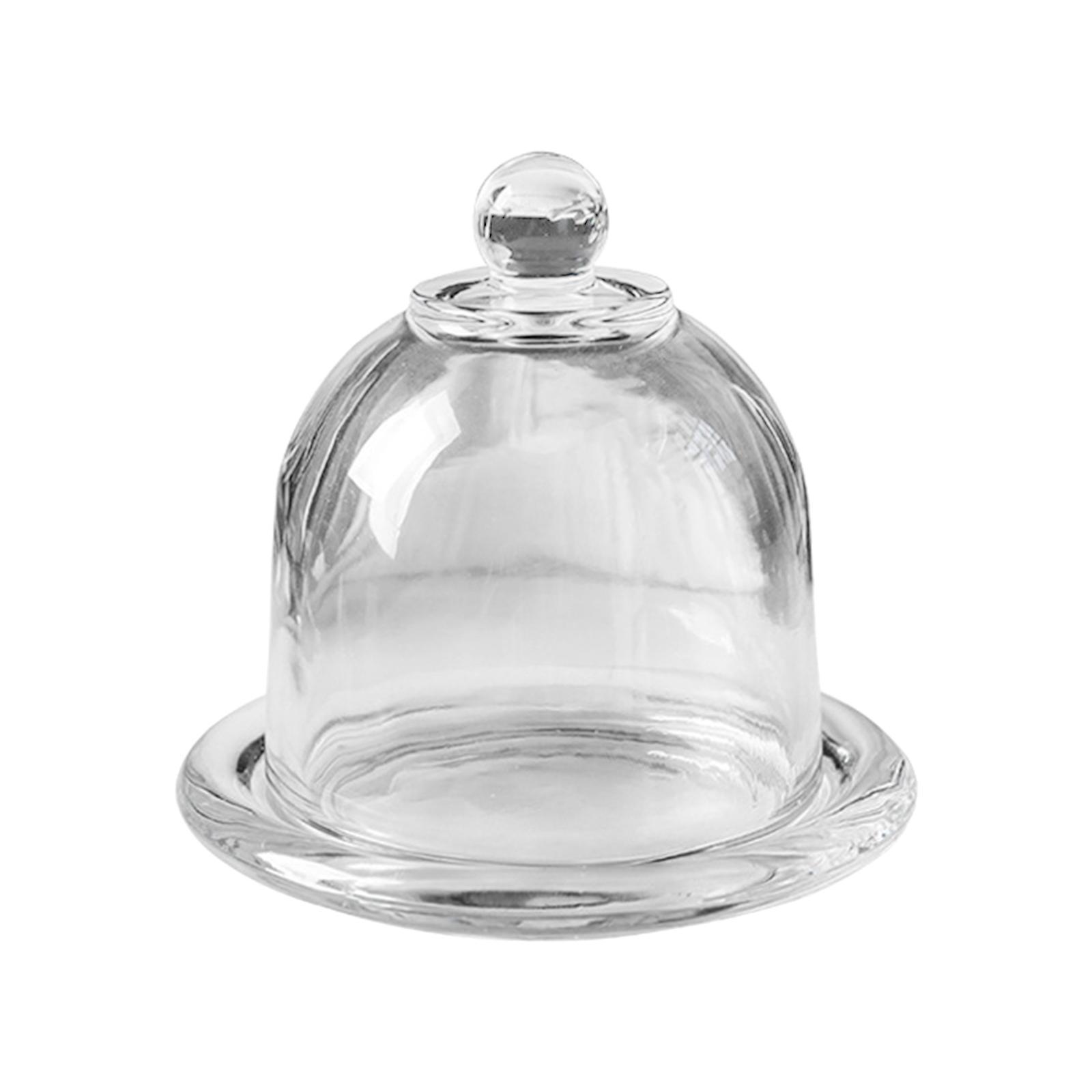 Cake Serving Tray with Glass Cake Plate for Festive Party Kitchen
