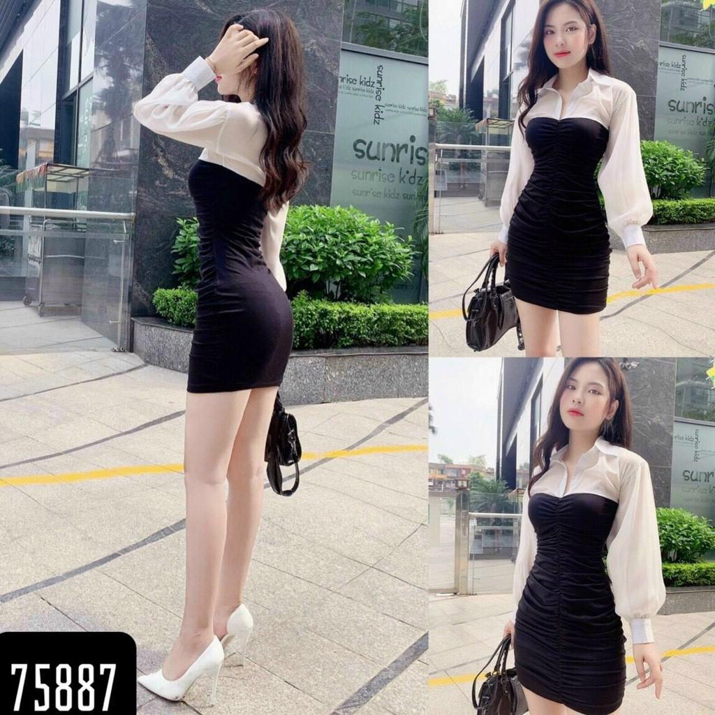 Đầm ôm body siêu sang chảnh mới về đủ size S M L XL XXL