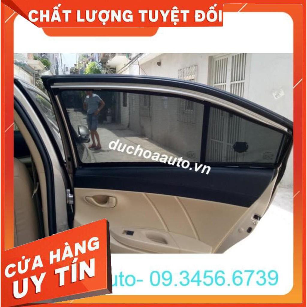 Rèm che nắng theo xe ô tô Toyota Vios 2014-2018 mẫu nam châm hít