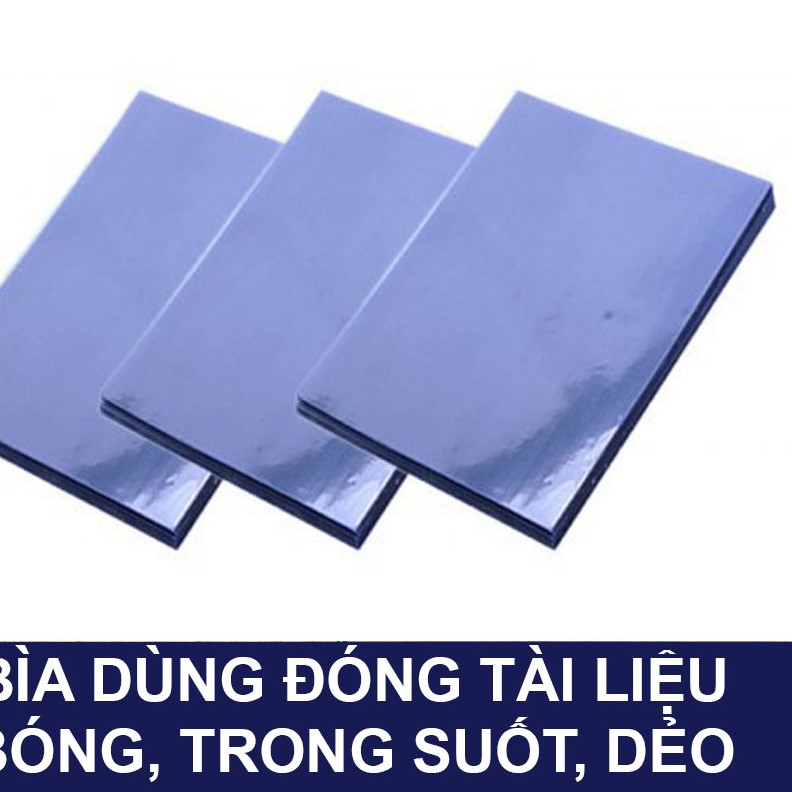 Bìa kiếng trong A3 chịu nhiệt 1.2 zem dùng đóng tài liệu (1 ký/ xấp) BÌA KIẾNG TRONG A4 1,2 mm