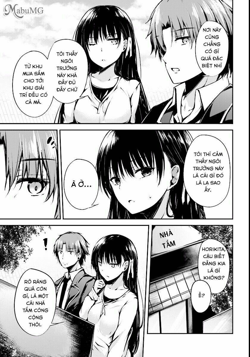 chào mừng đến với lớp học thượng đẳng: √horikita chapter 1 23