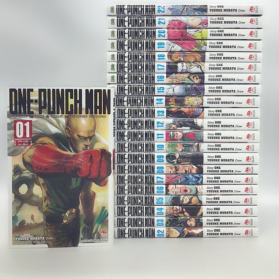 Truyện tranh - Bộ 26 tập One - Punch Man - Kim Đồng