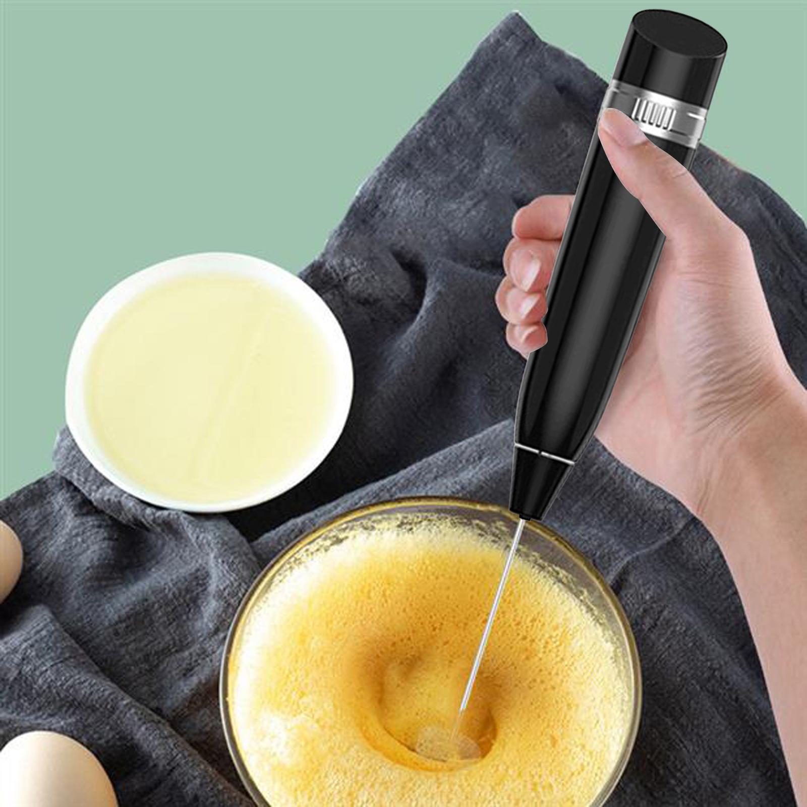 Milk Frother Drink Mixer  Whisk USB Charging for Latte Cappuccino