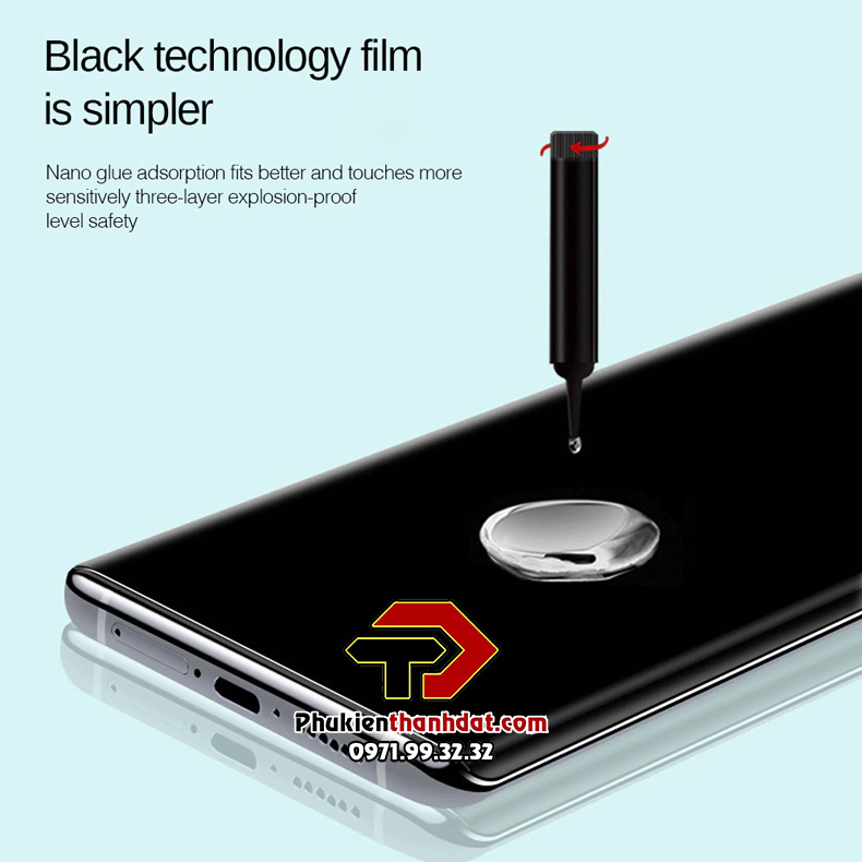 Tấm kính cường lực dành cho Xiaomi Mi 11 trong suốt full keo UV chính hãng Glass - Hàng chính hãng