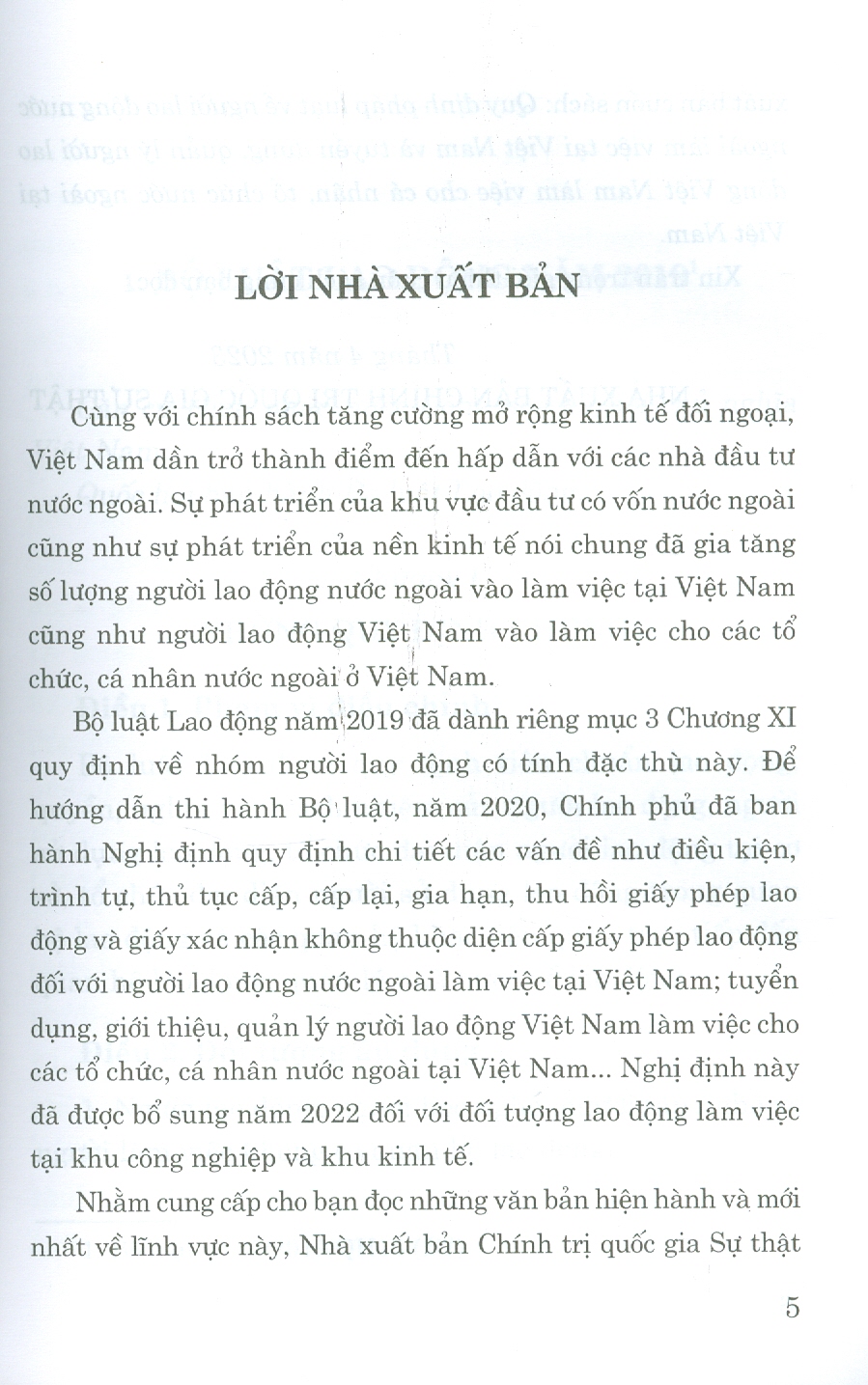 Quy Định Pháp Luật Về Người Lao Động Nước Ngoài Làm Việc Tại Việt Nam Và Tuyển Dụng, Quản Lý Người Lao Động Việt Nam Làm Việc Cho Tổ Chức, Cá Nhân Nước Ngoài Tại Việt Nam