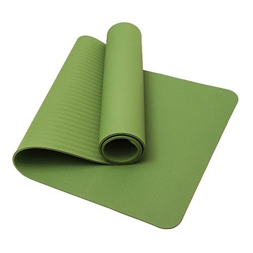 Thảm Tập Yoga 2 Lớp, Chất Liệu Cao Su Chống Trượt Siêu Bền, Siêu Mềm