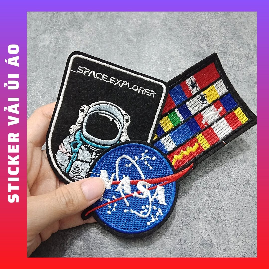 Sticker Patch Ủi Quần Áo,BALO phụ kiện thời trang dùng để trang trí quần áo !