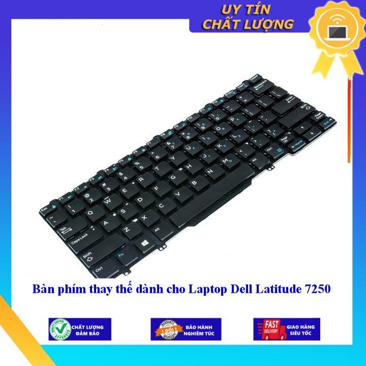Bàn phím dùng cho Laptop Dell Latitude 7250 - Hàng Nhập Khẩu New Seal