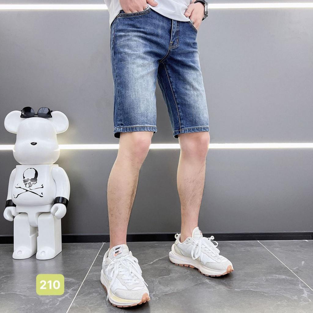Quần short jean nam dáng ôm co giãn cao cấp - TCS210