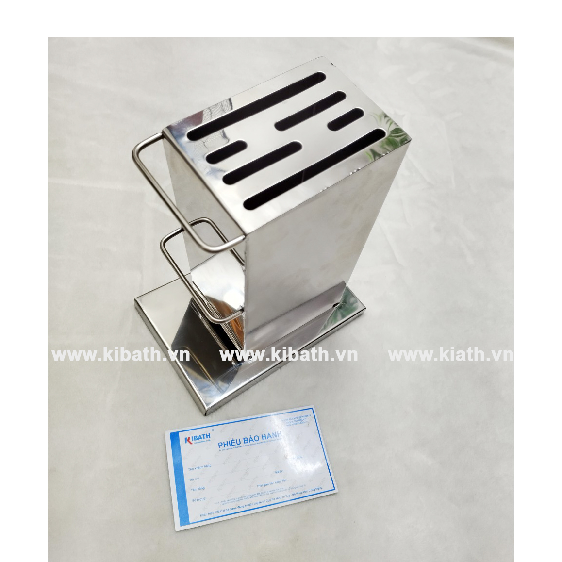 Kệ Để Dao Kibath Inox SUS 304, KB-804