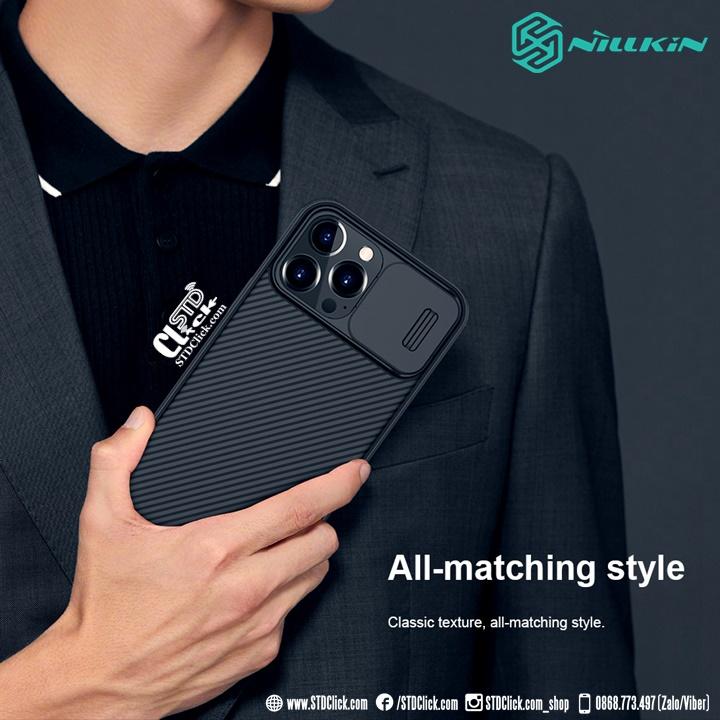ỐP LƯNG DÀNH CHO ĐIỆN THOẠI IPHONE 13 PRO MAX NILLKIN CAMSHIELD PRO NILLKIN