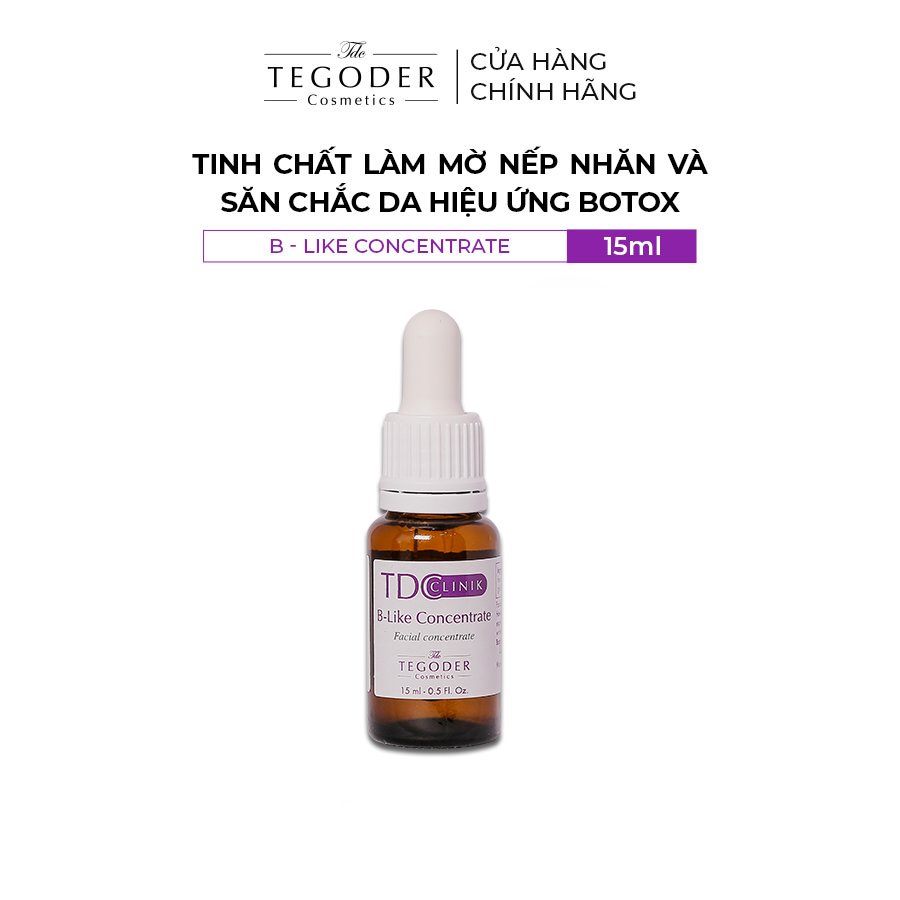 Tinh chất làm mờ nếp nhăn và săn chắc da hiệu ứng Botox Tegoder B Like concentrate 15 ml mã 1067