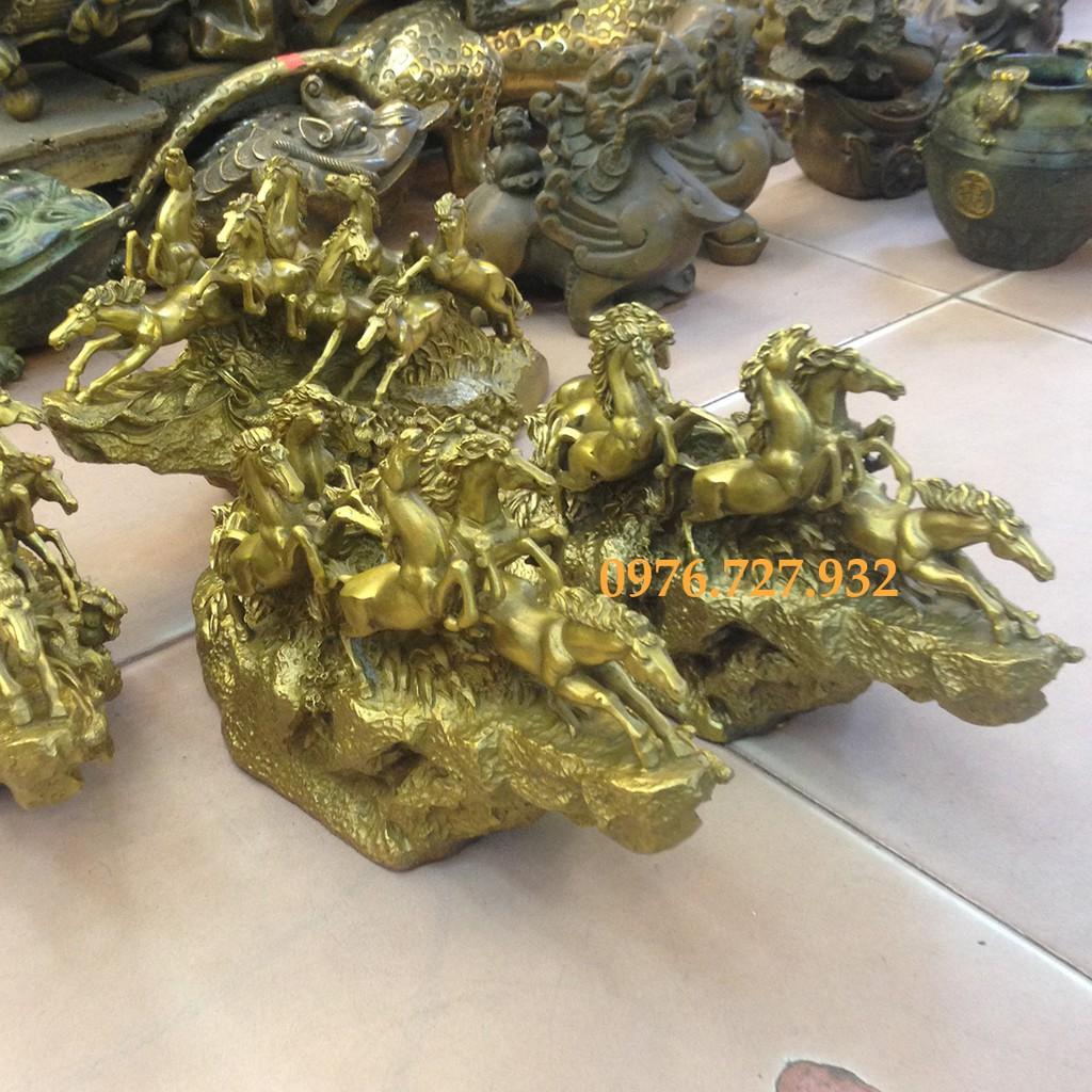 Tượng bát mã dài 30cm, giá tượng bát mã, bán tượng bát mã