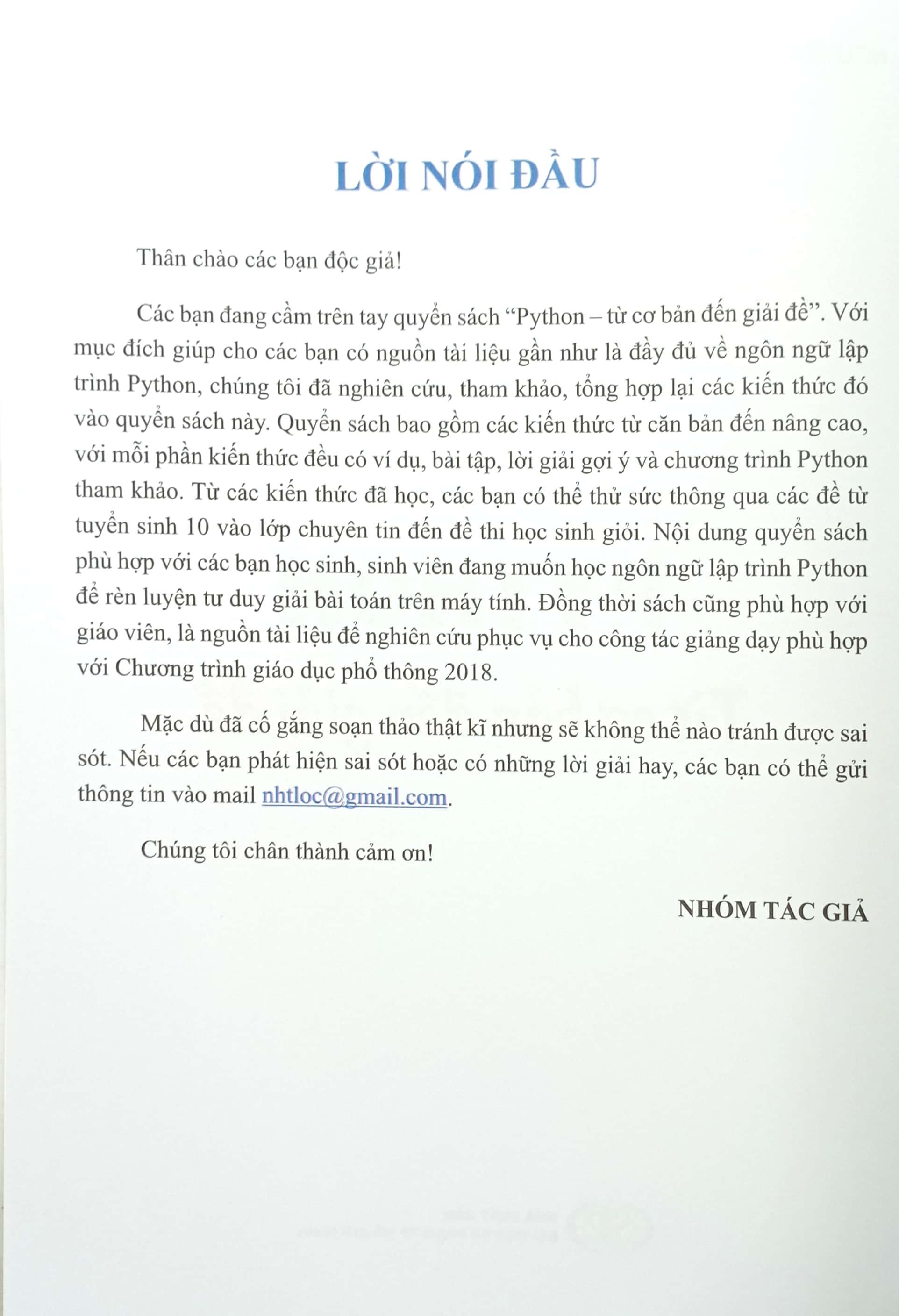 Python - Từ Cơ Bản Đến Giải Đề