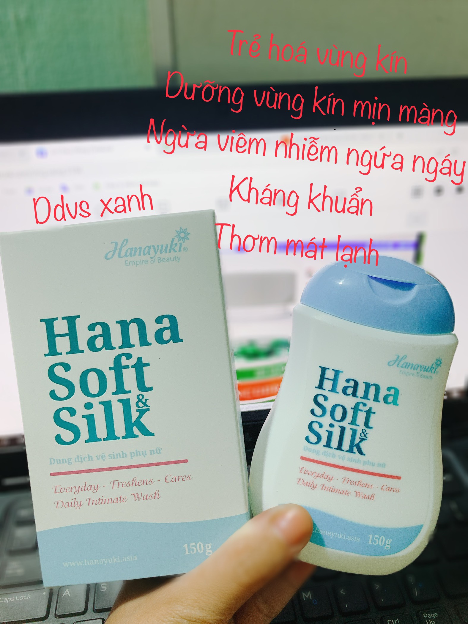 Dung dịch vệ sinh Hana Soft Silk