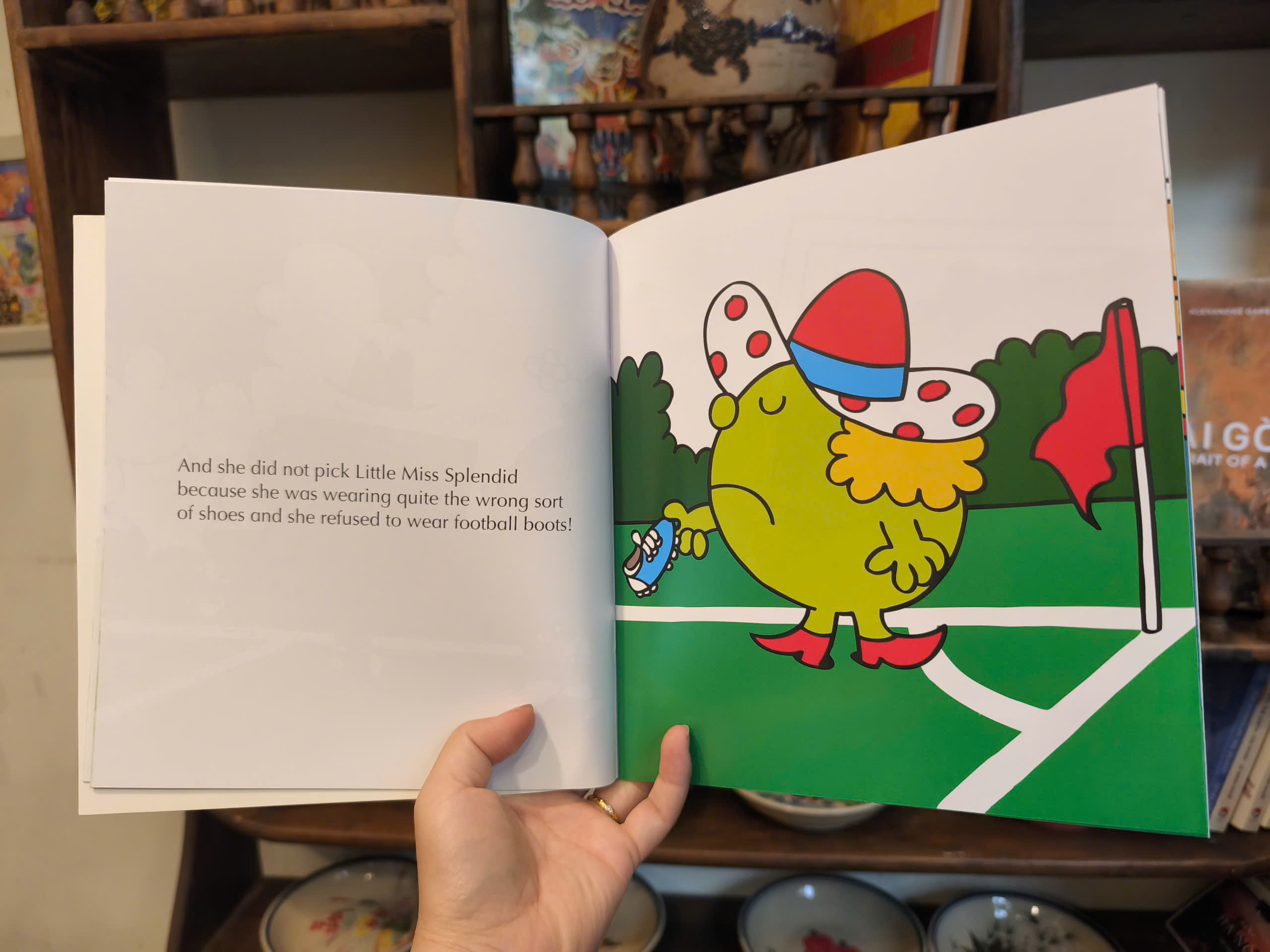 Sách - Mr. Men Little Miss: The Big Match by Roger Hargreaves