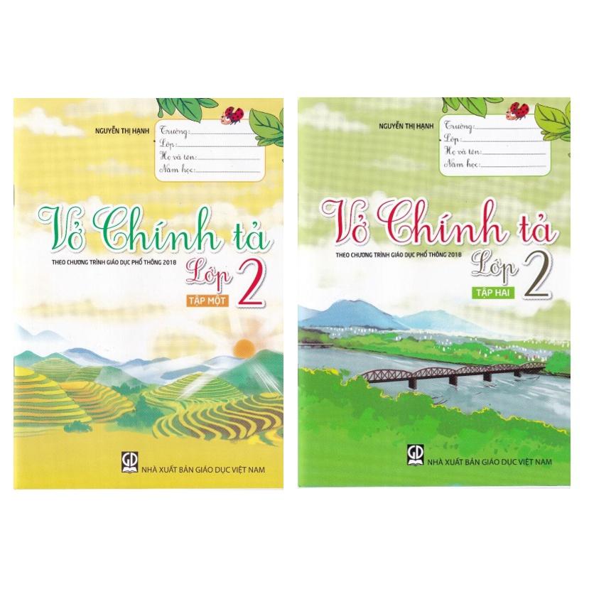 Sách - Combo Vở Chính Tả Lớp 2  - Chương Trình Giáo Dục Phổ Thông 2018