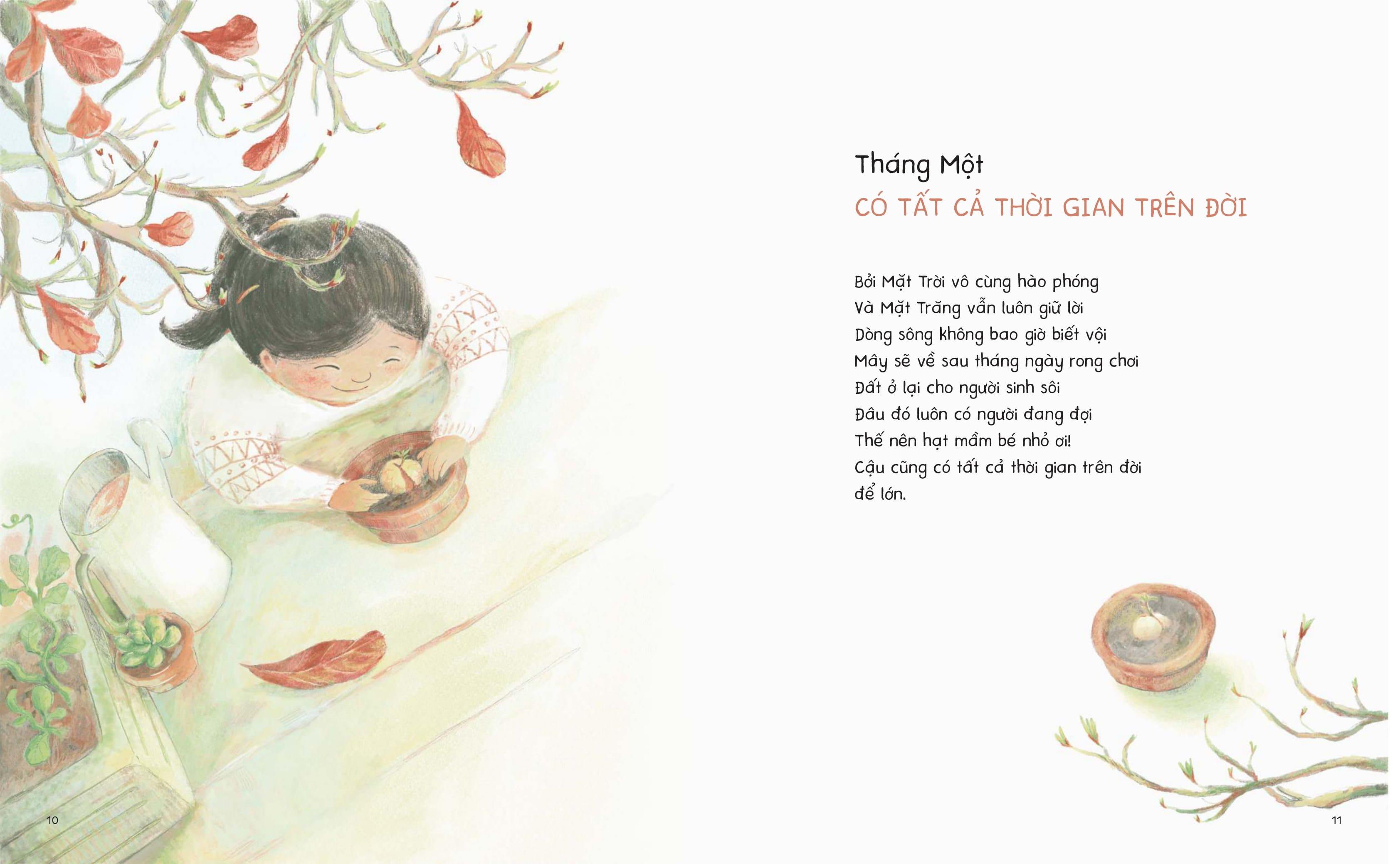 Sách - Mỗi Tháng Tặng Cậu Một Bài Thơ