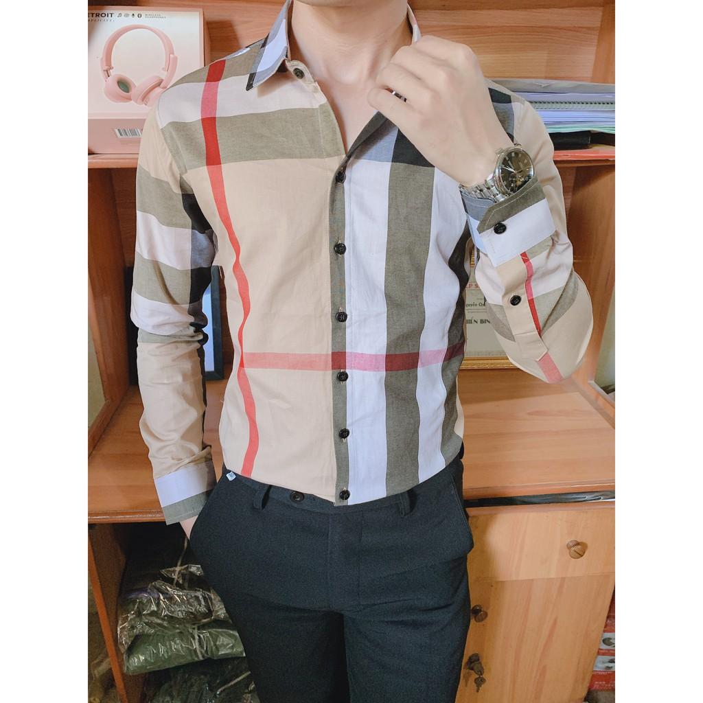 Áo Kẻ Sọc Nam BBR Cao Cấp