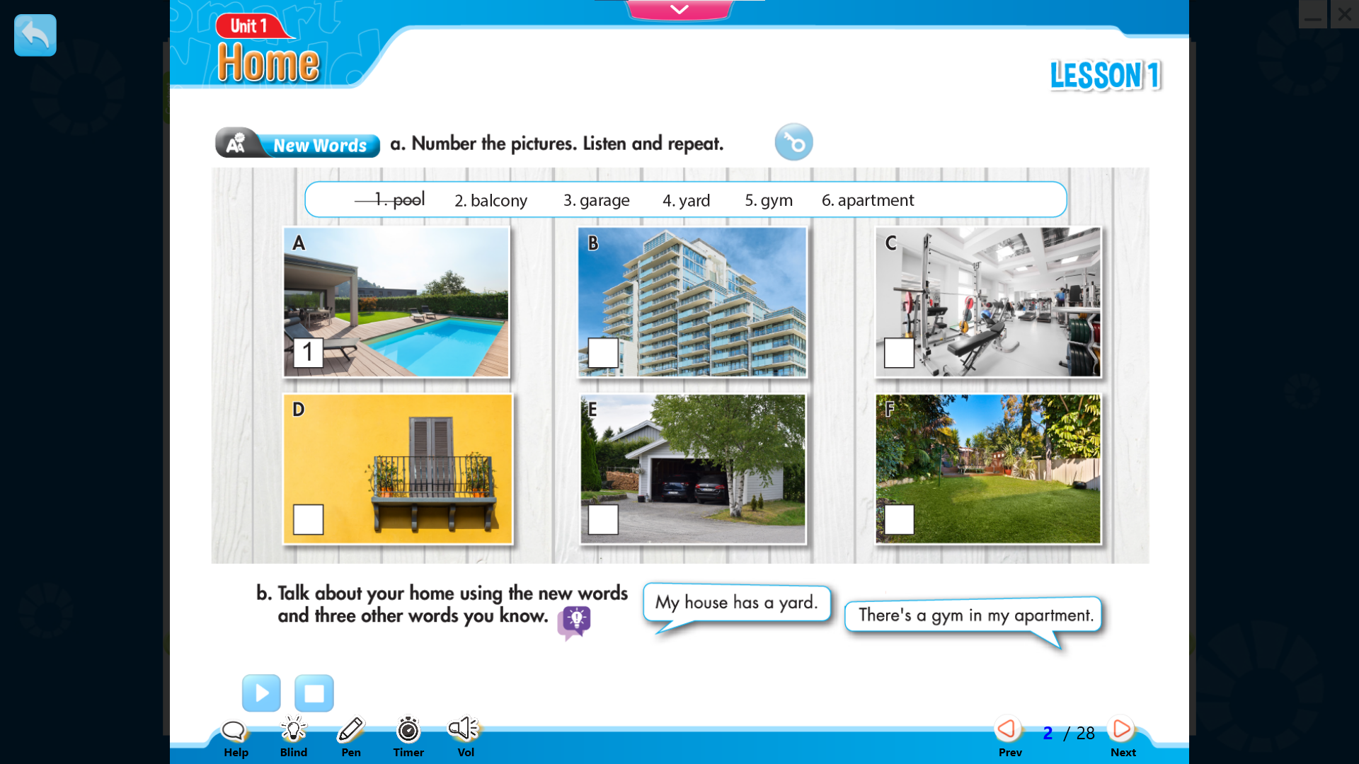Tiếng Anh 6 i-Learn Smart World - Ứng dụng phần mềm tương tác sách học sinh