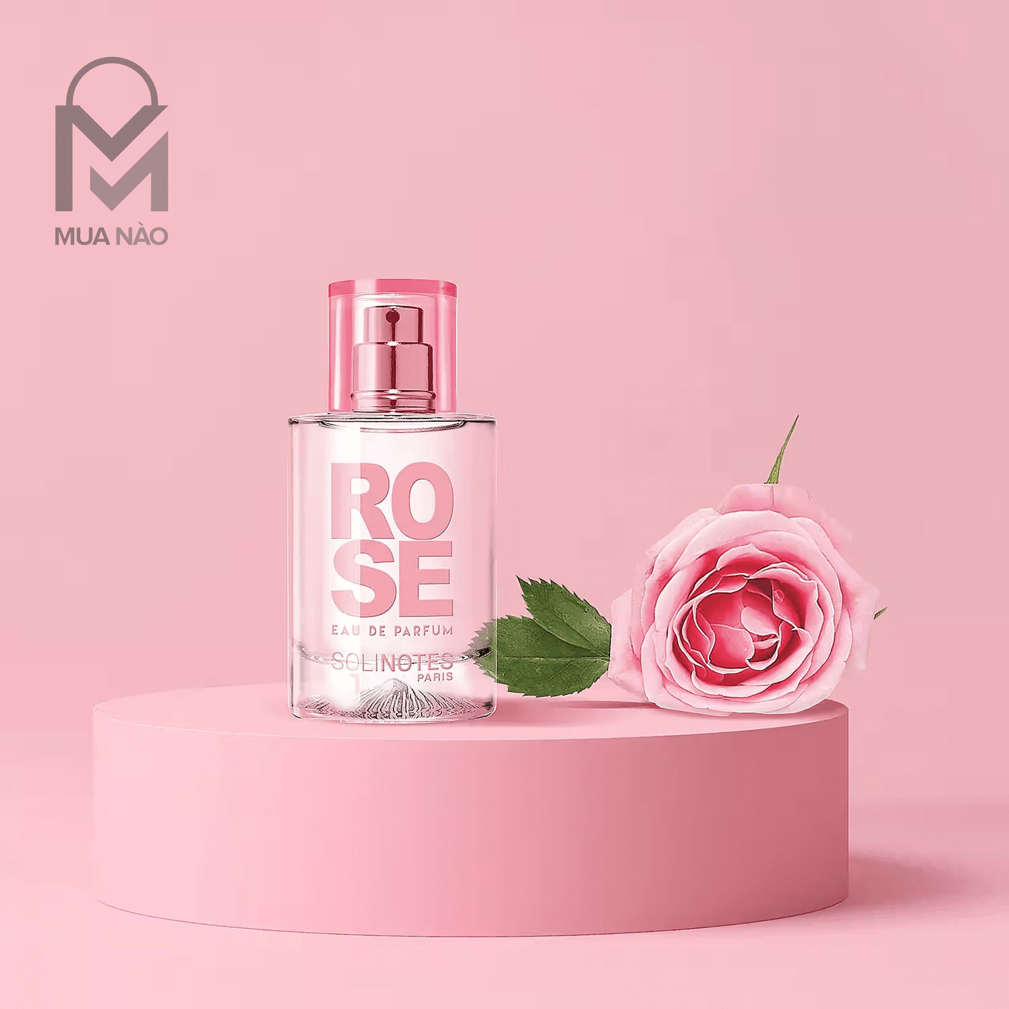 Nước hoa hồng Pháp Rose 50ml - Nước hoa Nữ quyến rũ hãng Solinotes