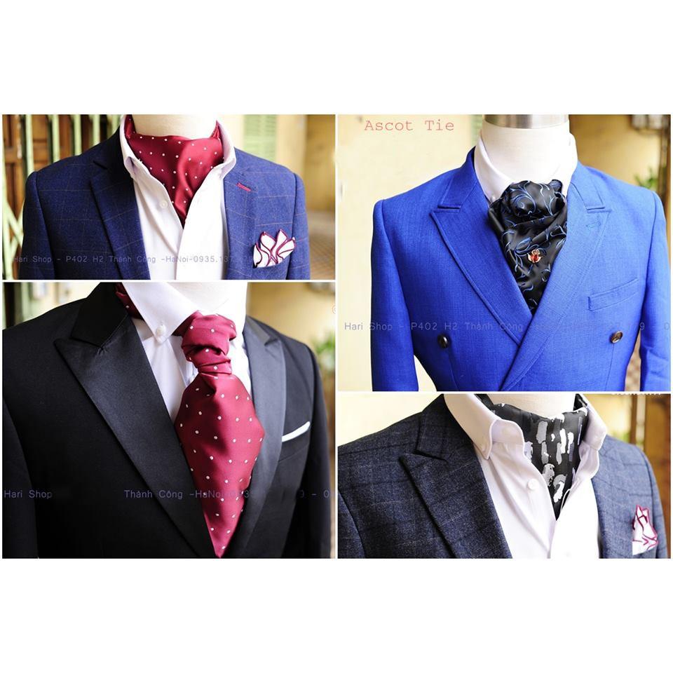 Khăn Ascot cổ điển - Khăn quàng trong áo sơ mi - New Collection