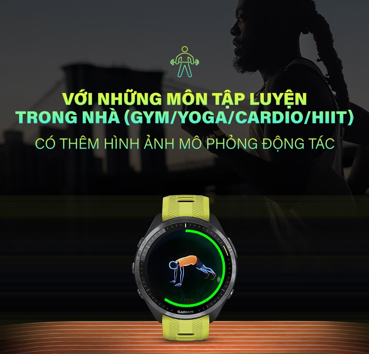 Đồng hồ thông minh Garmin Forerunner 965 - Hàng chính hãng