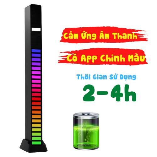 Đèn Led Thanh Đèn Led Nháy Theo Nhạc, Cảm Ứng Âm Thanh Thông Minh