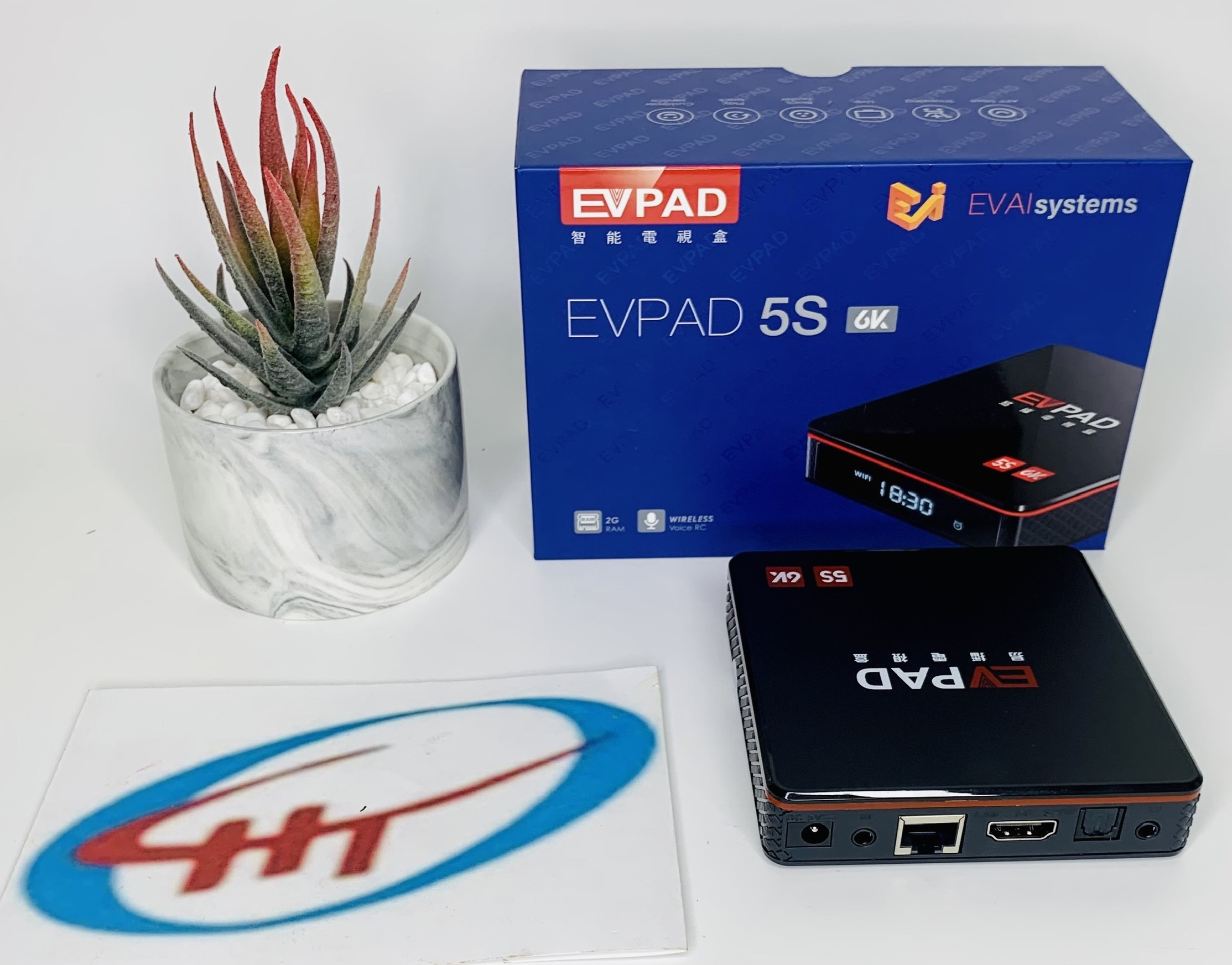 smart tv box EVPAD 5S - XEM TRUYỀN HÌNH 14 QUỐC GIA VỚI HƠN 1100 KÊNH, Hàng Chính Hãng