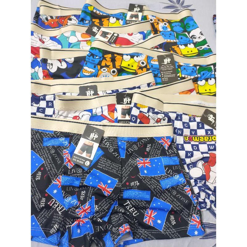 COMBO 4 QUẦN SỊP LỤA HOẠT HÌNH CAO CẤP NHẬT BẢN, SIÊU MÁT