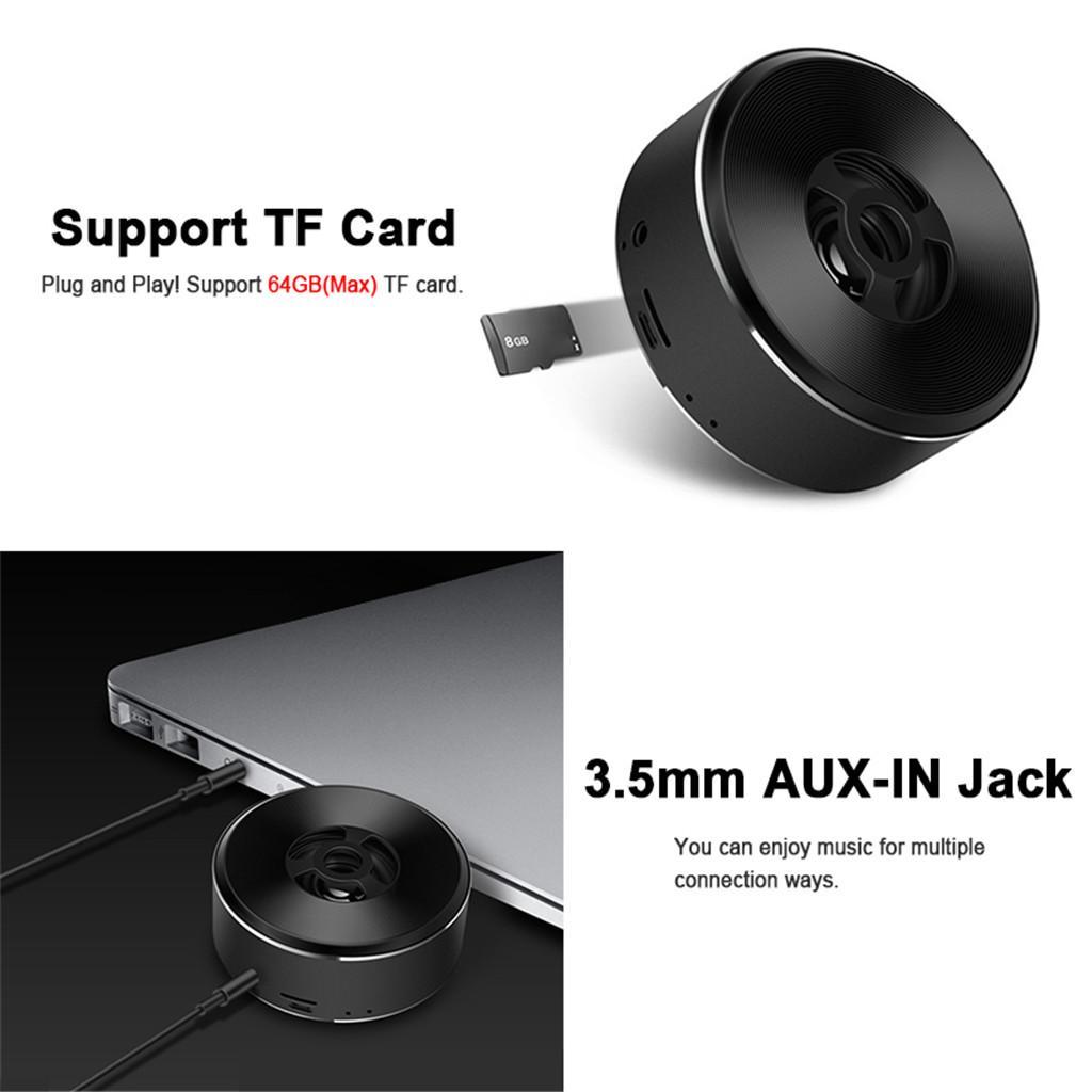 A5 Bluetooth Speaker Wireless Soundbar Mic/Radio Support TF Slot