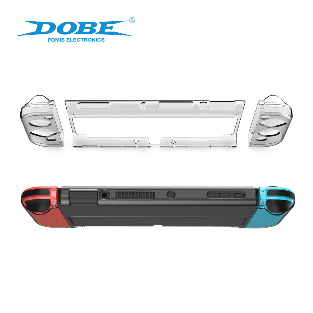 Bao Case Trong Suốt PC Crystal Dobe bảo vệ cho Nintendo Switch OLED - Hàng Nhập Khẩu