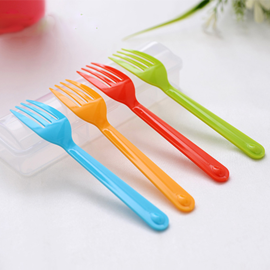 Hộp nĩa sắc màu độc đáo - Hàng nội địa Nhật