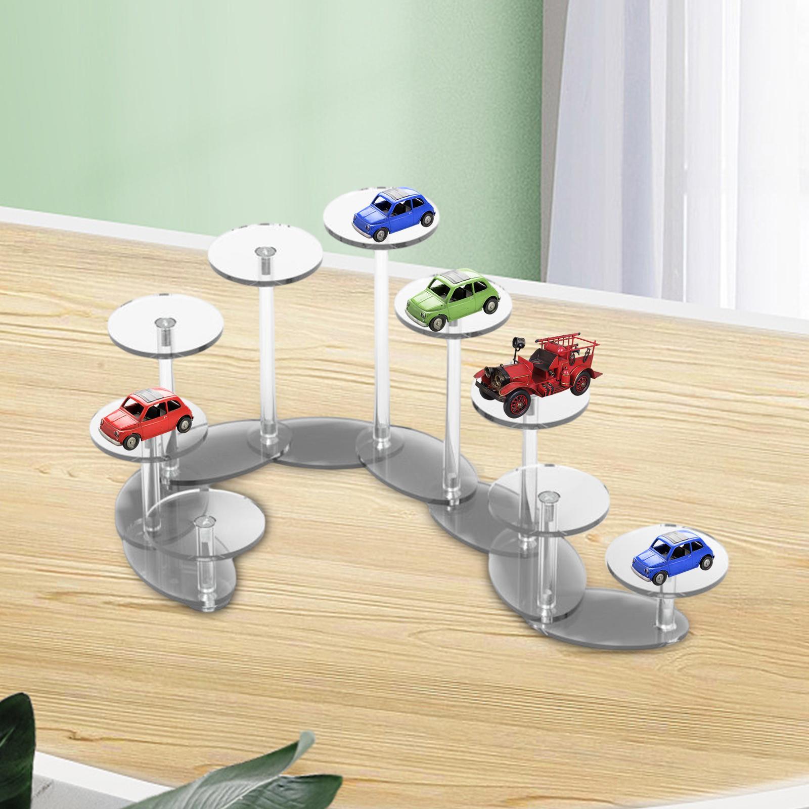 Acrylic Cupcake Display Stand Round Decorative for Birthday Party Decor