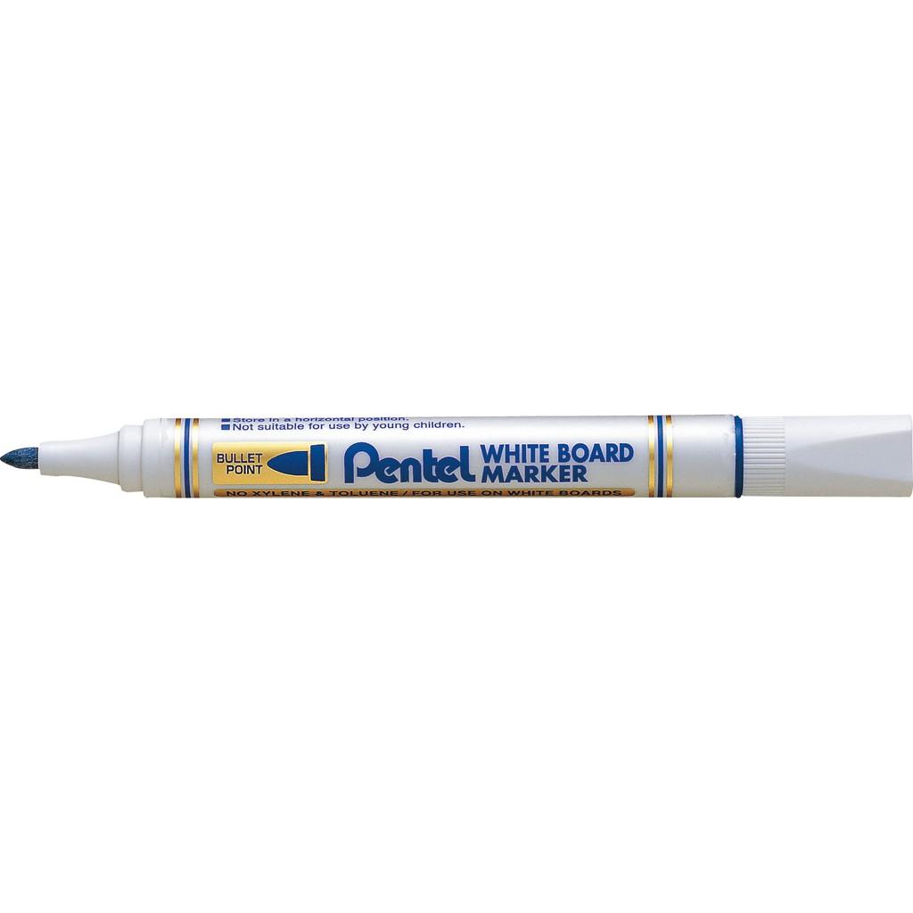 Bút Dạ Bảng Pentel MW85 | Màu Mực Đậm, Nét Viết Êm | Chất Liệu An Toàn (3 Màu Mực)