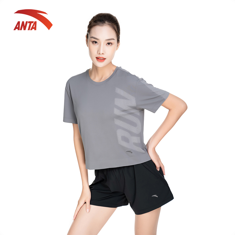 Áo thể thao nữ Running A-SEAMLESS Anta 862235105