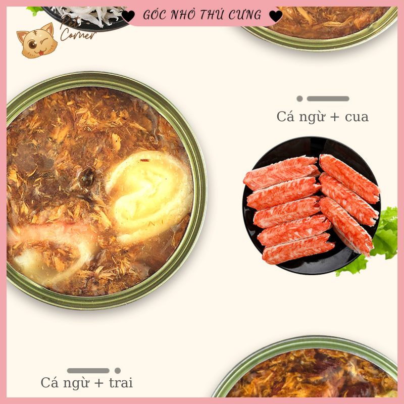 Pate cao cấp Miaoshuang cho mèo (170g