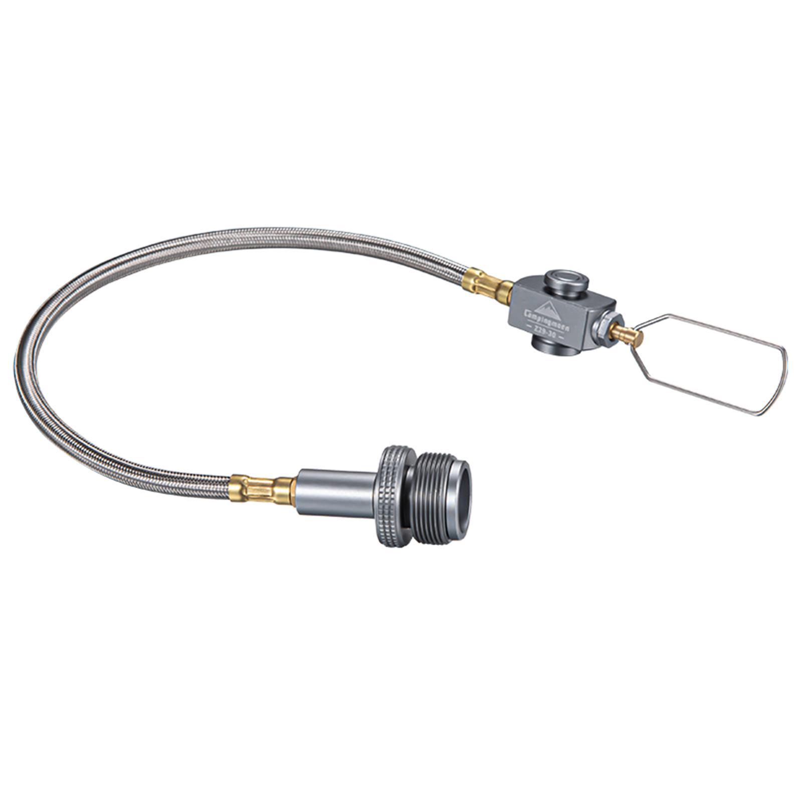 Gas Adapter Hose Connector Regulator for Outdoor Camping Fishing Grill