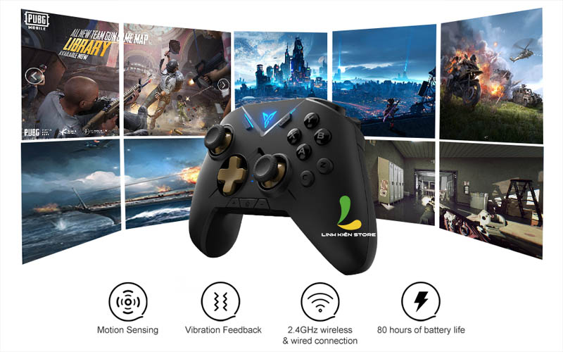 Tay cầm chơi game Flydigi Vader 2 Pro - Điều khiển gaming đa năng hỗ trợ PC và điện thoại, Cảm biến chống rung 6 trục - Hàng nhập khẩu