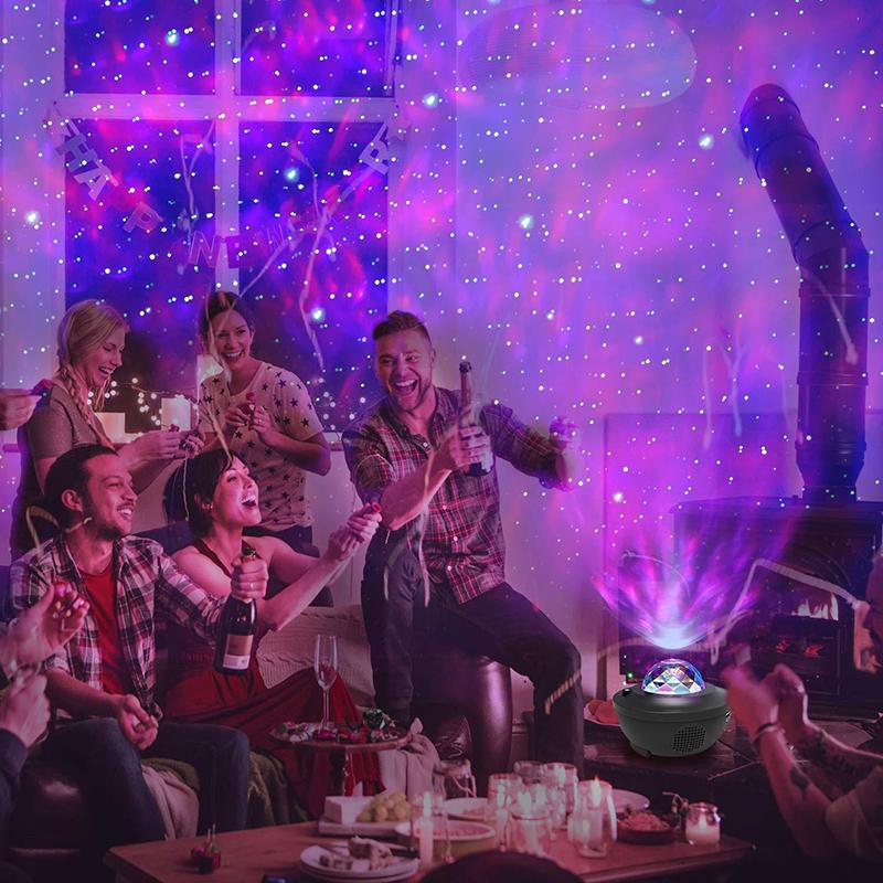 Đèn Laser Chiếu Sao Kết Nối Bluetooth Cổng Usb