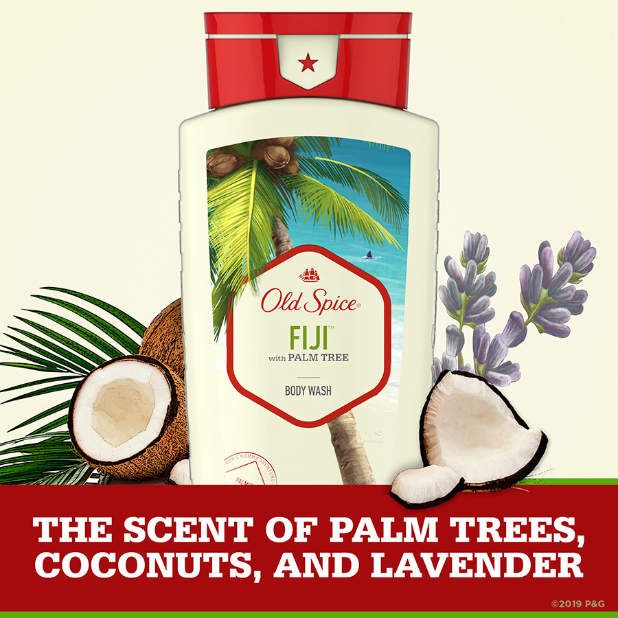 Sữa tắm Old Spice Hương Fiji 473ml (Nhập khẩu Mỹ)