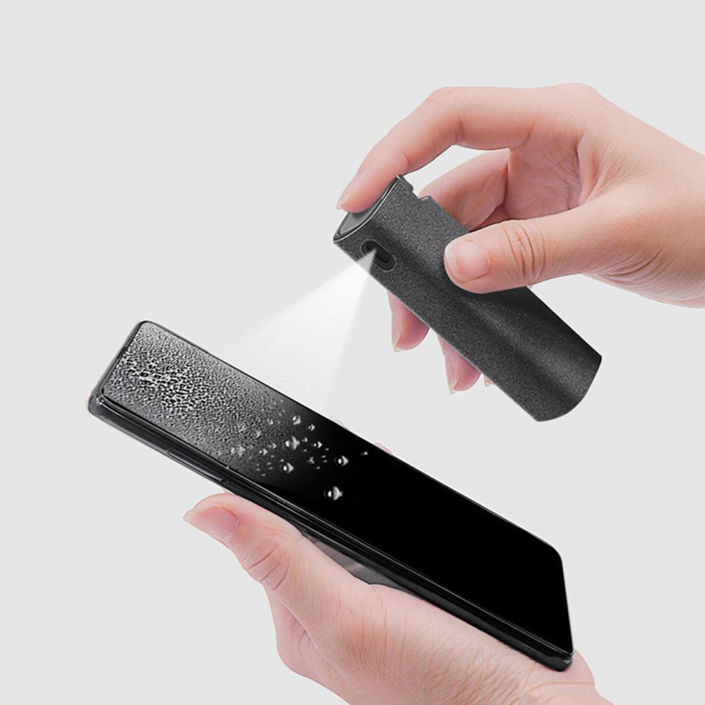 2Pcs Screen Cleaning Spray Bottle And Cloth for Laptop TV Screen
